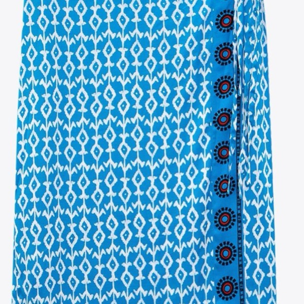 Zara Printed Pareo Skirt